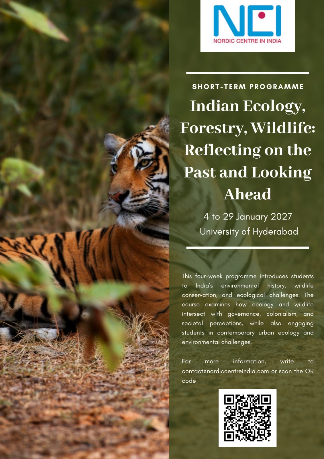 Indian Ecology, Forestry, Wildlife: Reflecting on the Past and Looking Ahead